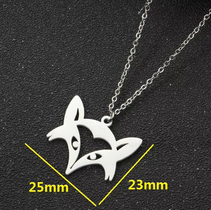 Wholesale Fox Pendant Necklace – Simple, Fashion, Personality Name Tennis Jewelry