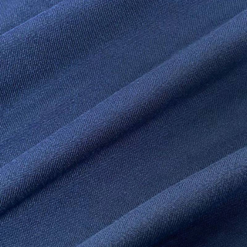 Wholesale High-Quality Women's Formal T-shirt – Blue, Minimalist, Casual Letter Pattern
